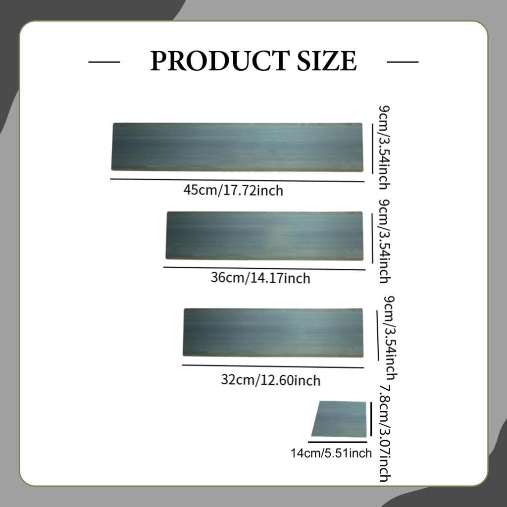 Oshhni 4x Spatola per stucco per carrozzeria, spatola per bordi, strumenti per lo styling dell'auto, strumento riutilizzabile per raschiare lo stucco per