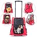 GOODS+GADGETS All Pets United Hunde-Trolley Kleintier Transportbox für Hunde und Katzen Tier-Trolley Haustier-Rucksack mit Teleskoparm (Hundetrolley)