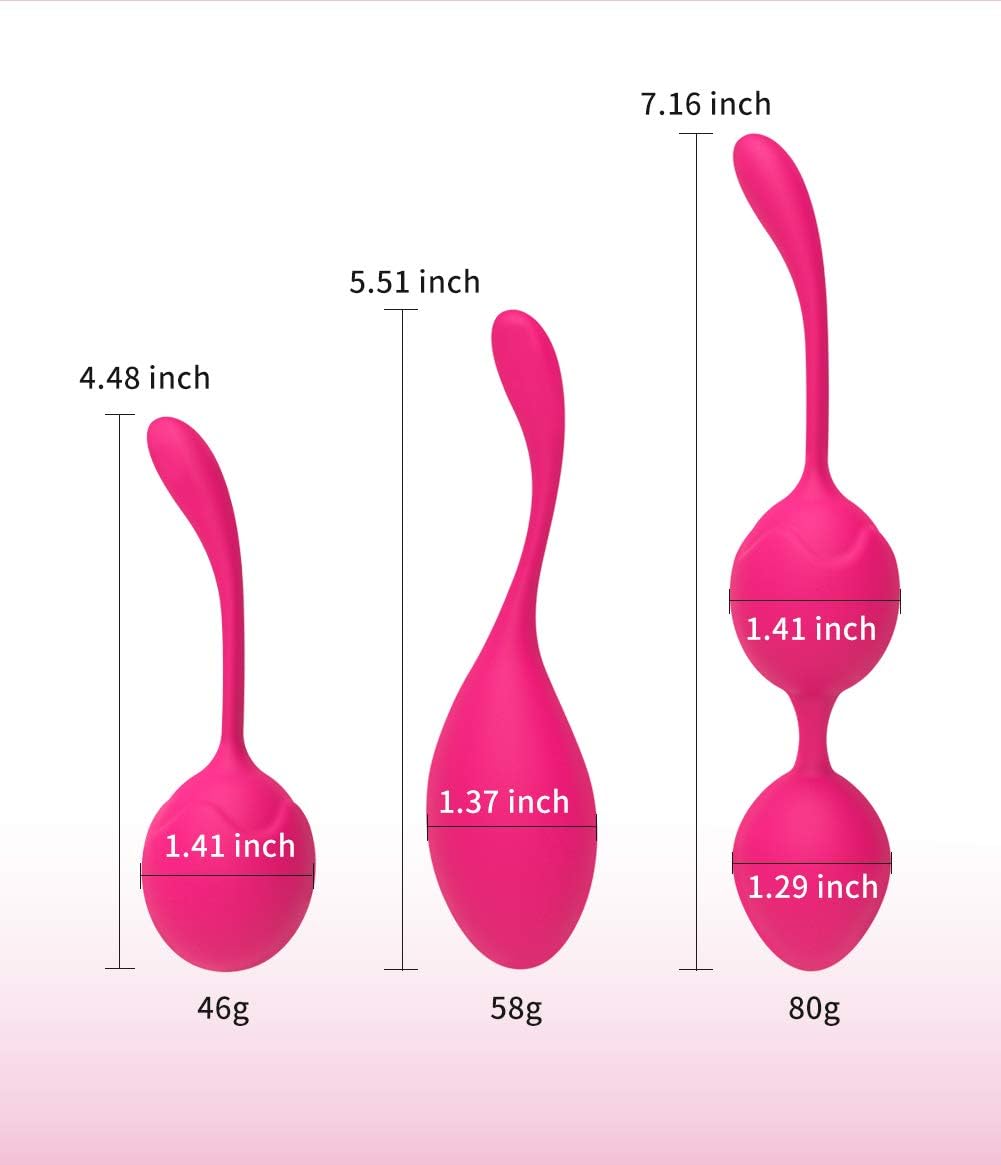 Free Shipping Offer LEVETT Premium kegel Balls for Women, Ben wa Balls for Pelvic Floor and Bladder Control Training, Doctor Recommended kegel Exercise Products for Labor Prep and Recovery