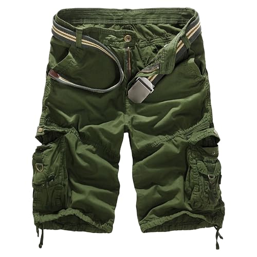 Shorts Cargo Camuflaje Hombre Multi-bolsillos miniatura 1