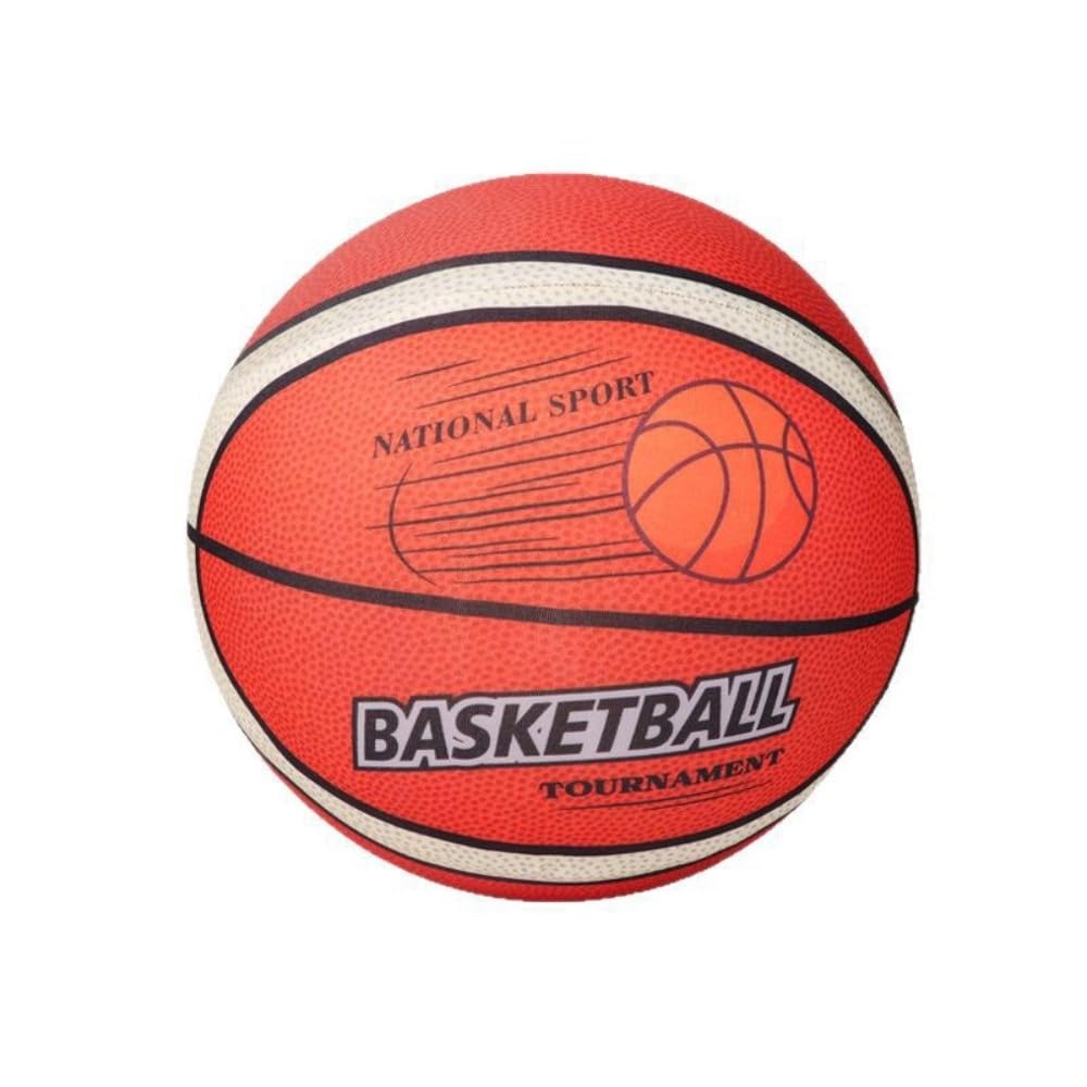 MOUOGO Silent Indoor Basketball – No Noise PU Foam Ball for Home Training, No Air Needed, Suitable for Apartment Fitness Use – Size 3/5/7(Size 5)