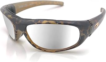 Sun Rider Mirror Lens Sunglasses with Leopard Tortoise Frame