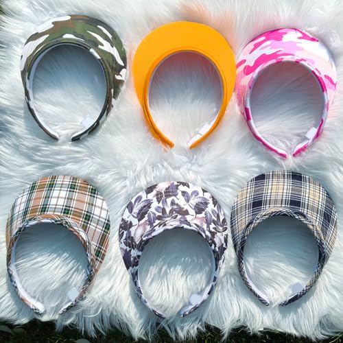 Image of 3 Pack Sports Sun Visor Hat Women Men Adjustable Clip On Visors Outdoor Golf Beach Cap