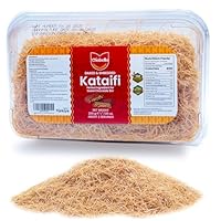 Chobella Premium Roasted Kataifi Pastry for Dubai Pistachio Chocolate Bar, 7 oz (200g), Toasted Kataifi Shredded Fillo Dough, Kadayif, Katafi, Katifi, Kunafa, Knafeh, Pistachio Cream Recipes