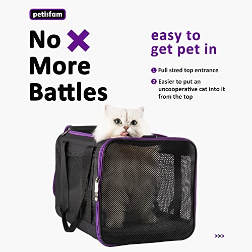 Soft Pet Carrier for Large and Medium Cats, 2 Kitties, Small Dogs. Easy