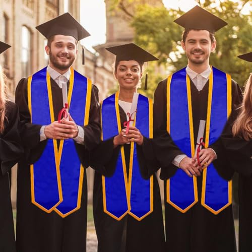 Graduation Decorations - Stylish Plain Graduate Stole | Palin Graduation Sash 2025 | Graduation Stole | Graduation Shawl2