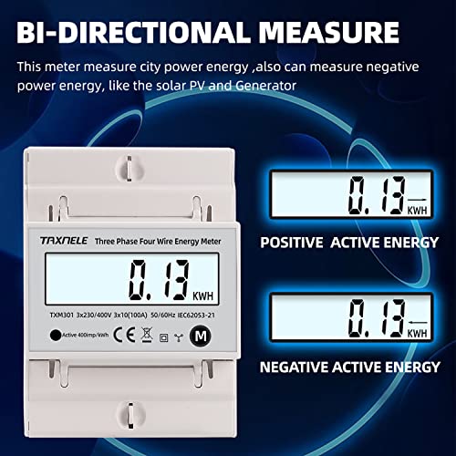 Compteur d'énergie triphasé pour optimiser l'autoconsommation PV solaire