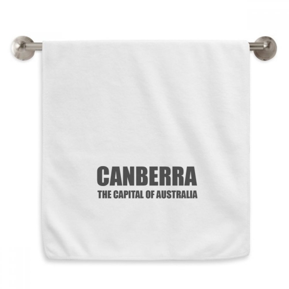 Serviette Canberra Australie blanche pour en finir avec le linge rêche