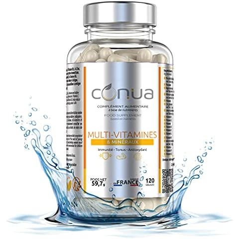 Multi vitamines minéraux Conua® | VEGAN IMMUNITE ANTIOXYDANT TONUS Cover