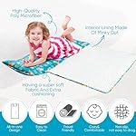 Toddler Animal Themed nap mat for Daycare, Travel Sleeping Bag, Ages 3-7, with Removable Pillow, Easy to roll up, Easy to Carry, for Boys and Girls, Lightweight, Soft and Comfortable - Image 2