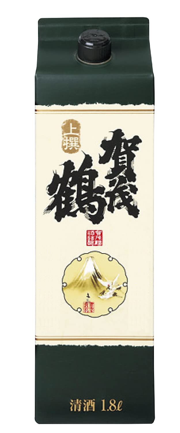 Amazon.co.jp: 賀茂鶴 上撰パック [ 日本酒 広島県 1800ml ] : 食品