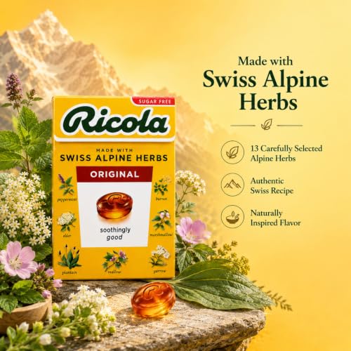 Image of Ricola The Original Sugar Free Mint Candy, 40 Gm