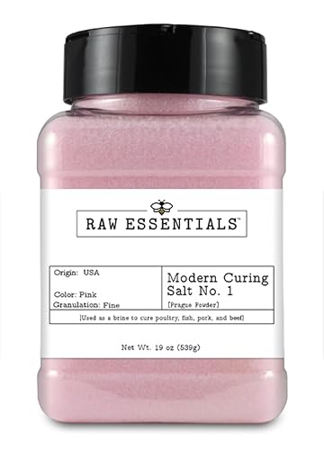 Sal de curado No. 1 Se utiliza para curar carnes 6.25% de nitrito de sodio Insta Cure para juegos, tocino, salchicha, jamón, cecina, carne en