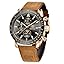 Pulseira Marrom - Preto Dourado