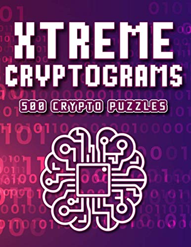 500 Cryptogram Puzzles Book: Challenging and Funny Brain Teaser Cryptoquote Puzzles | Hints and Solutions Included - 8.5