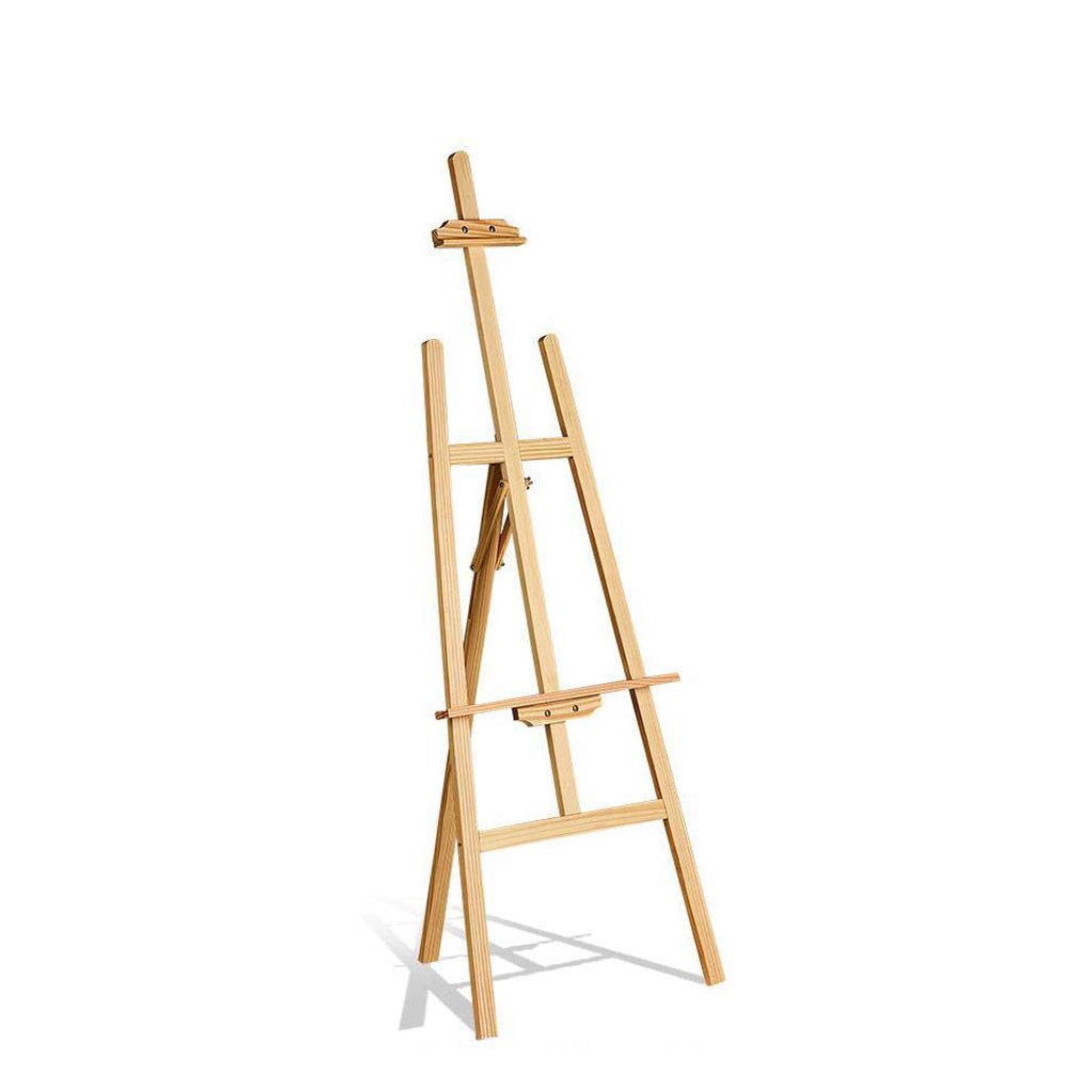 CWCQGH Display Easel Drawing Board Adjustable Easel Support Panel for Art Students Sketch Oil Painter Household Foldable Wood/150Cm (150cm 150Cm)
