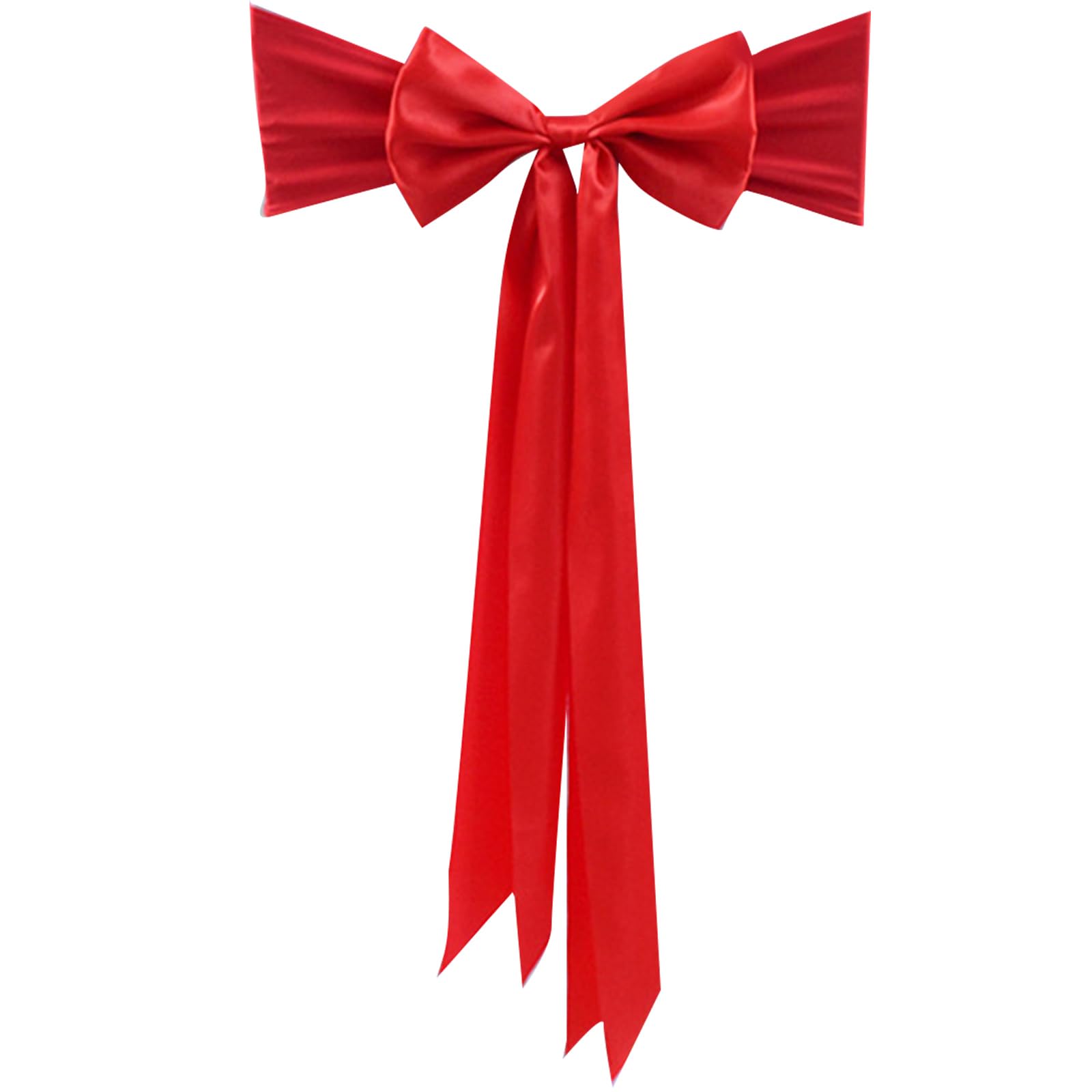 Hsioluted Chair Back Cover Chair Ribbons with Extended Tail Ribbon for Wedding Enhances Event Space Decoration Decorations