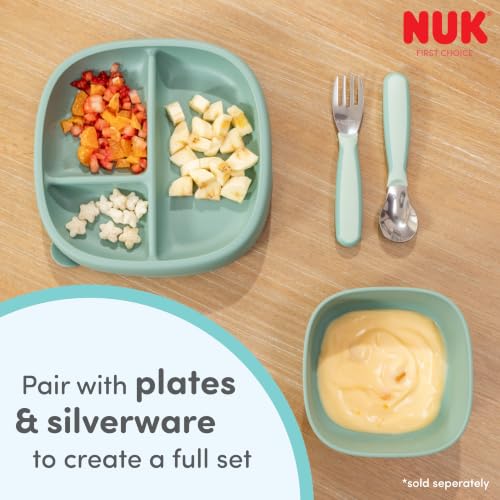 Image of NUK First Choice Suction Bowls and Lids, 2 Pack