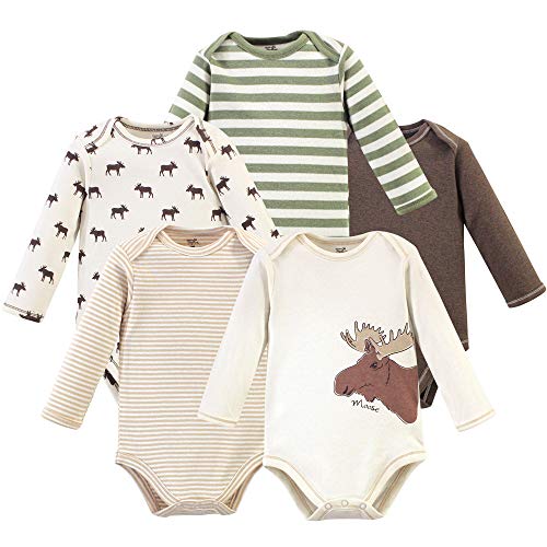 Image of Touched by Nature unisex-baby Organic Cotton Long-sleeve Bodysuits
