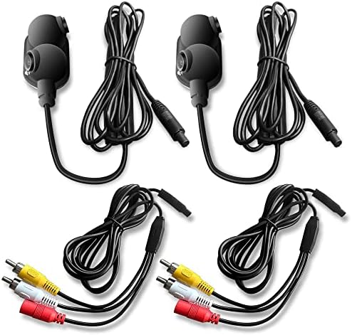 Wireless Backup Camera For Car Wth 5 Inch 1080P Minitor Night Vision Reverse Rear View Camera For Truck, SUV, Van, Camper,No Wiring