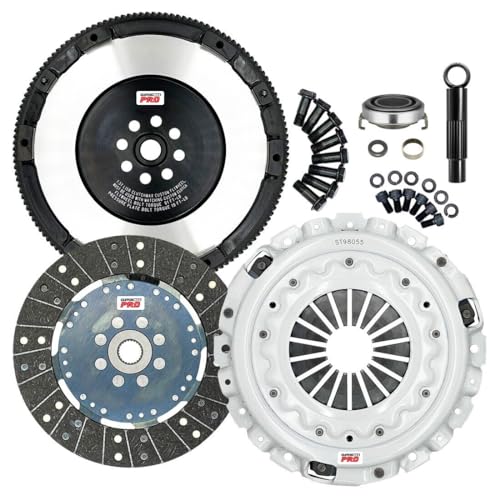 ClutchMaxPRO Performance Stage 1 Clutch Kit with Chromoly Flywheel Compatible with 2018-2022 Accord 2016-2021 Civic 2017-2021 Honda Civic Si 1.5 Turbo 6-speed (CP08819HDRLSF-ST1R)