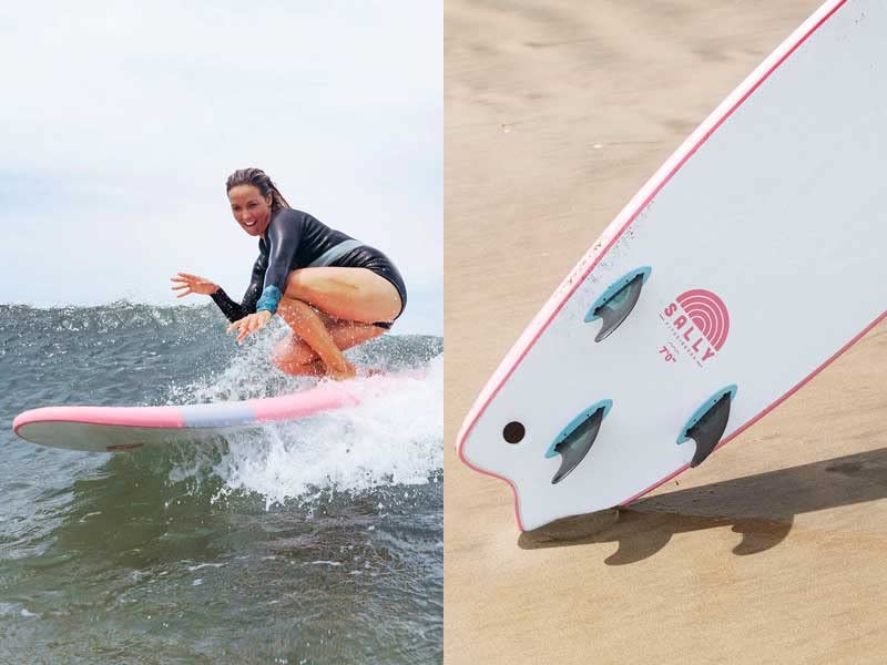 SALLY FITZ サーフボード 水色6.6 ※直接お渡し限定※