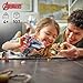 LEGO Marvel Captain America vs. Thanos Building Toy - Pretend Play Set for Boys & Girls, Ages 4+ - Kids Building Blocks W/ 2 Super Hero Toy Minifigures - Gift Idea for Birthdays - 76319