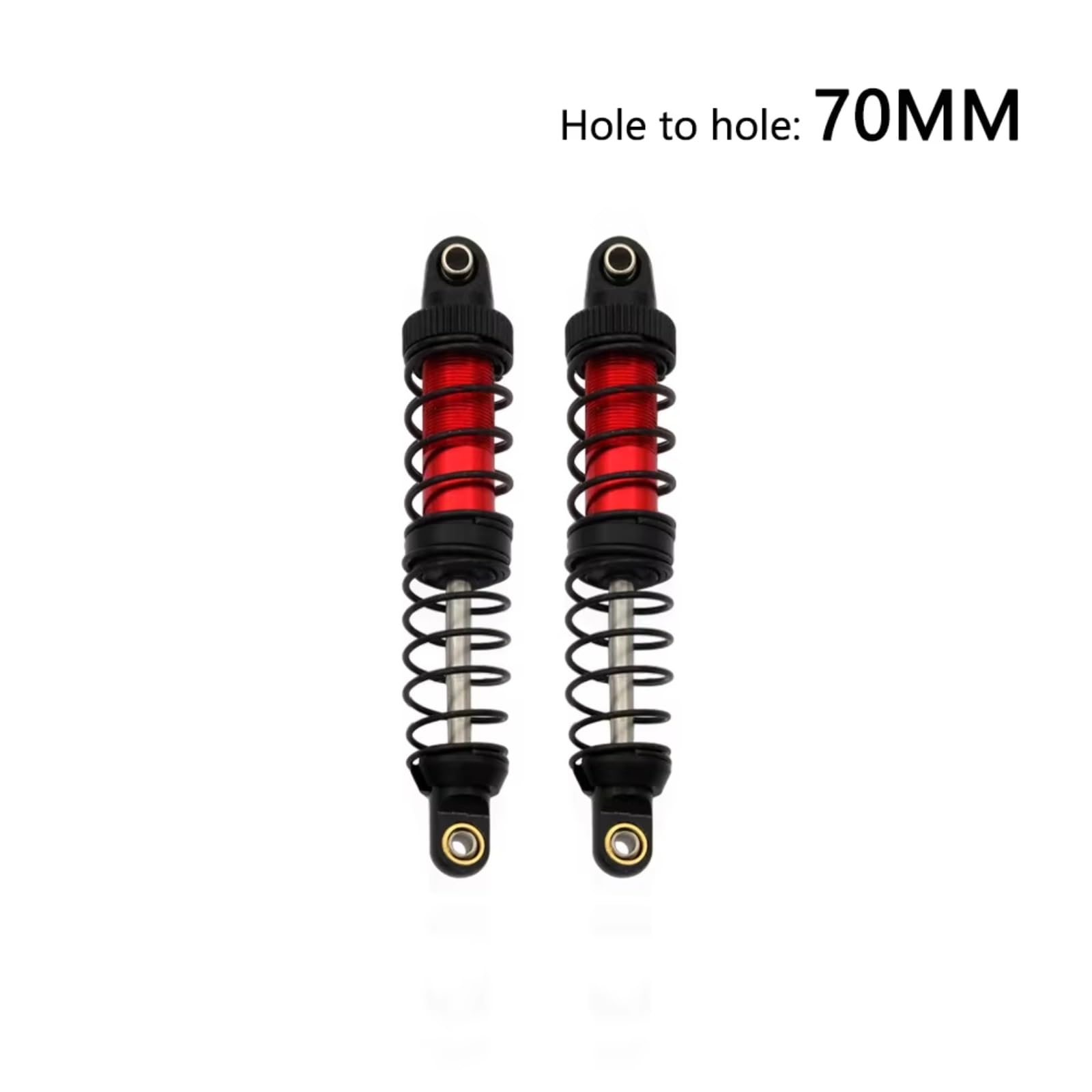 RC Amortiguadores para Axial para SCX10 90046 AXI03007 para TRX4 para TRX6 1/10 RC Crawler 70 Mm 80 Mm 90 Mm 100 Mm 110 Mm 120 Mm Amortiguador Aceite Teledirigido