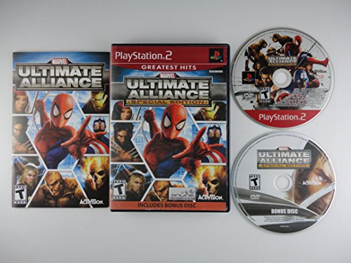 Image of Marvel Ultimate Alliance Special Edition includes Bonus Disc for Playstation 2 (Renewed)