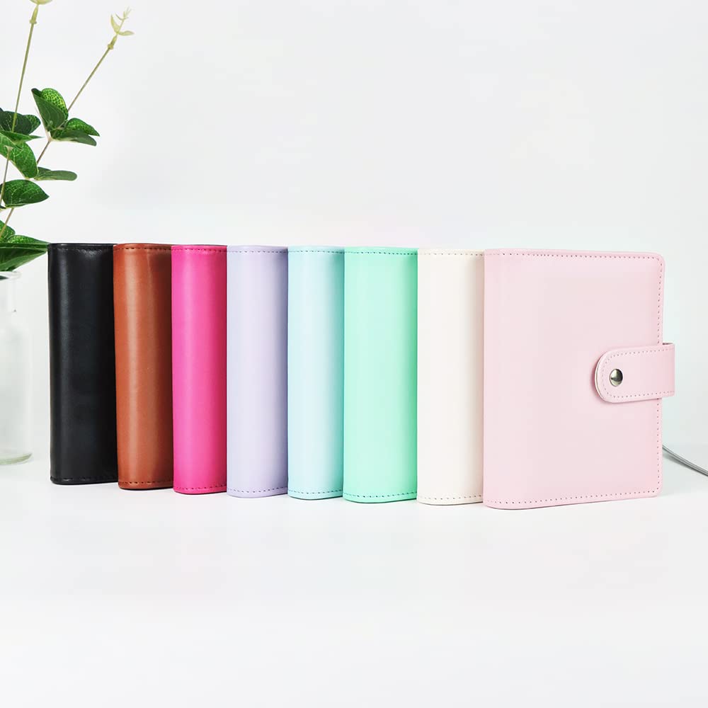 専用　バムバムズのピンクの方 Amazon | A7プランナーバインダー マカロンピンク PUレザー