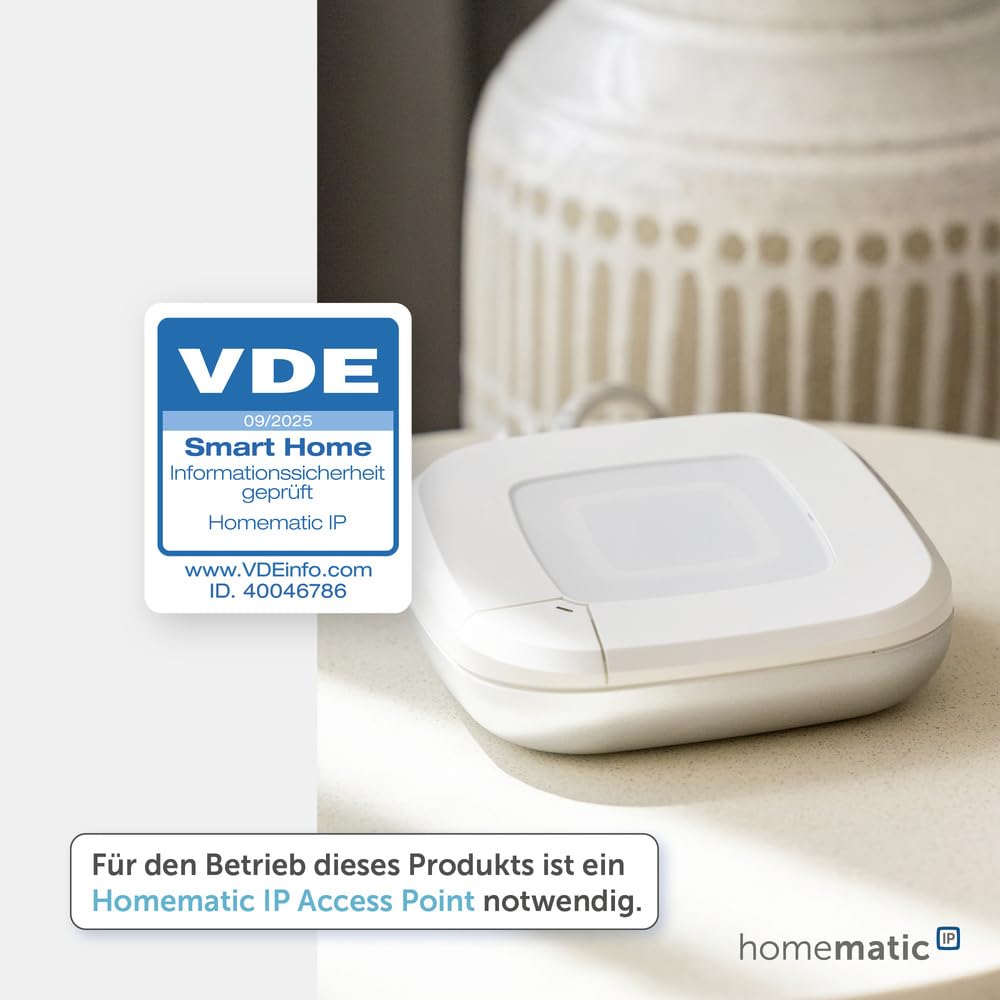 Homematic IP Smart Home Lightstrip Starter Set, 3m, indirekte Beleuchtung, Steuerung per App, Google Assistant und Alexa