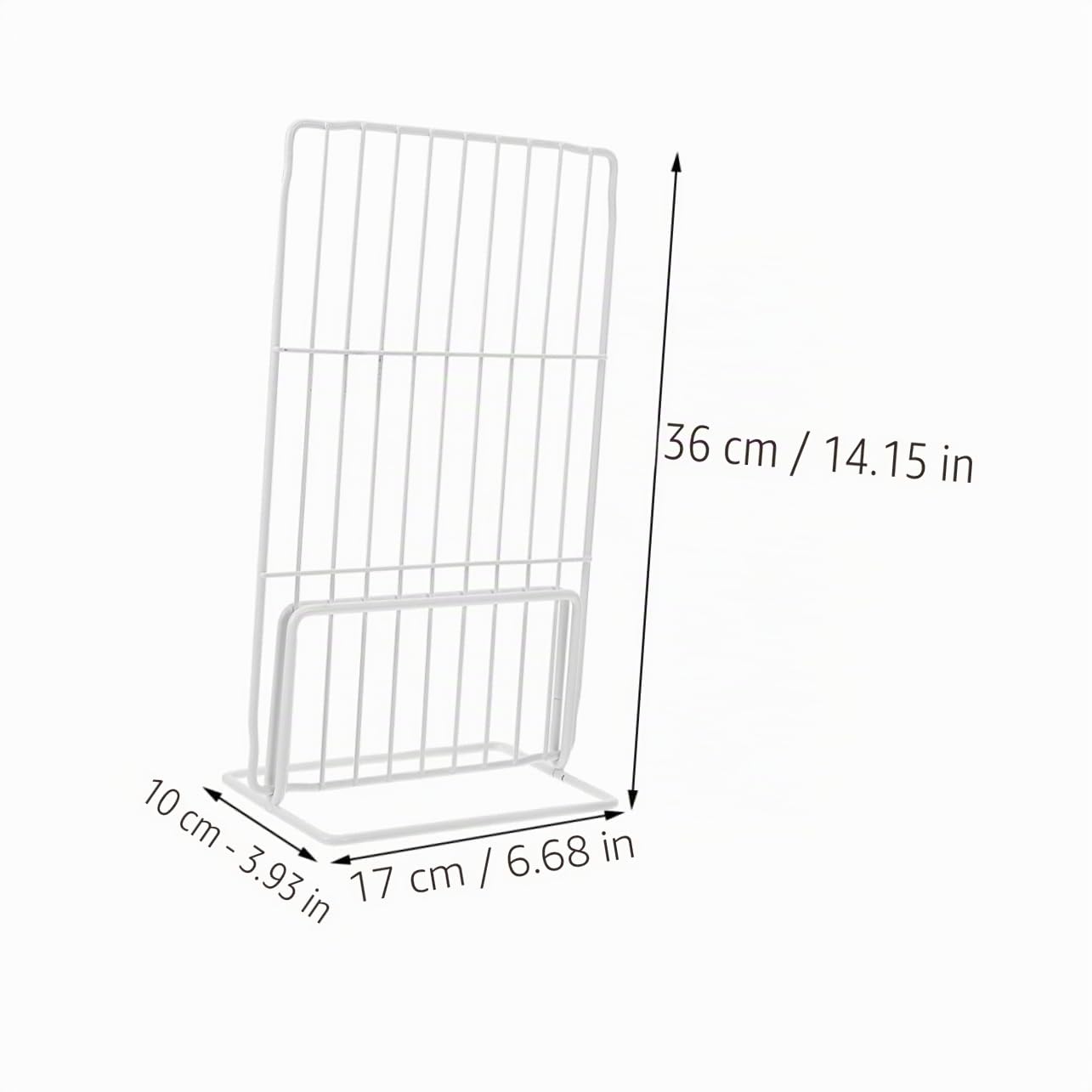 PRETYZOOM Separador de Congelador de Hierro Ajustable y Resistente para Refrigerador, Organizador de Estantes Adecuado para Hogares y Supermercados, Paquete de 2 Piezas
