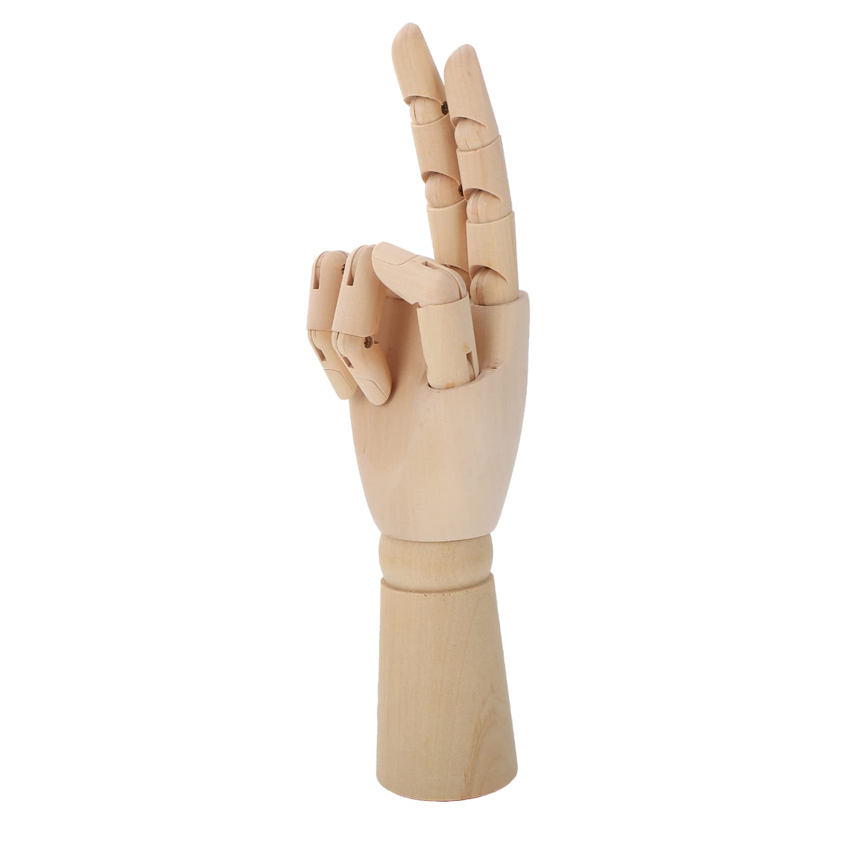Bewegliche Holzhand Modell für Comic Skizzen, Beige