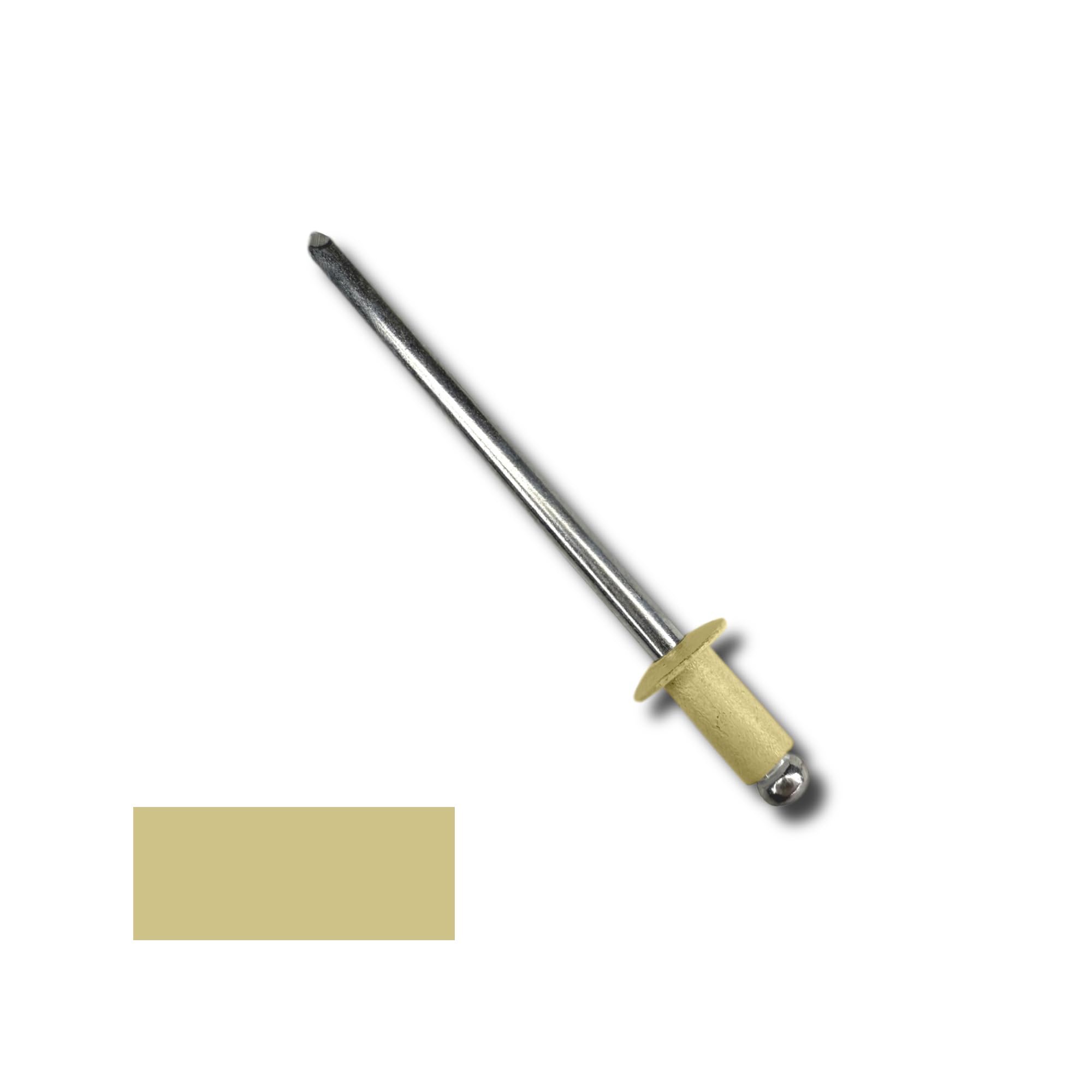 Eagle 1 Blind Aluminum Pop Rivets (1/8" x 1/4", #42) Blind Pop Rivets - Gutter pop Rivets - Many Colors With Free 1/8" drill bit included (100 pcs,