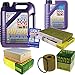 Produktbild QR-PARTS 69342387 Filter Set Inspektionspaket 6 Liter Motoröl Leichtlauf High Tech 5W-40 MANN-FILTER Innenraumfilter Luftfilter Ölfilter