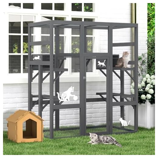 COZIWOW Large Wooden Catio