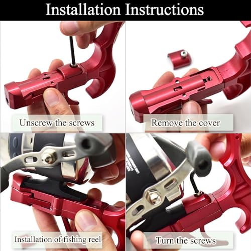 SUFFUSE Handheld Slingshot Release Device, Professional Slingshot Outdoor Fish Shooting Accessories, Aluminum Slingshot Trigger, Catapult Accessories for Fish Dart