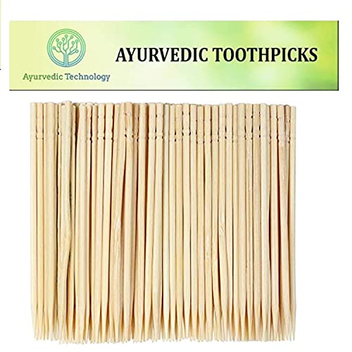 Buy Ayurvedic Neem Wooden Toothpicks Pack of 5 Online at Low Prices in