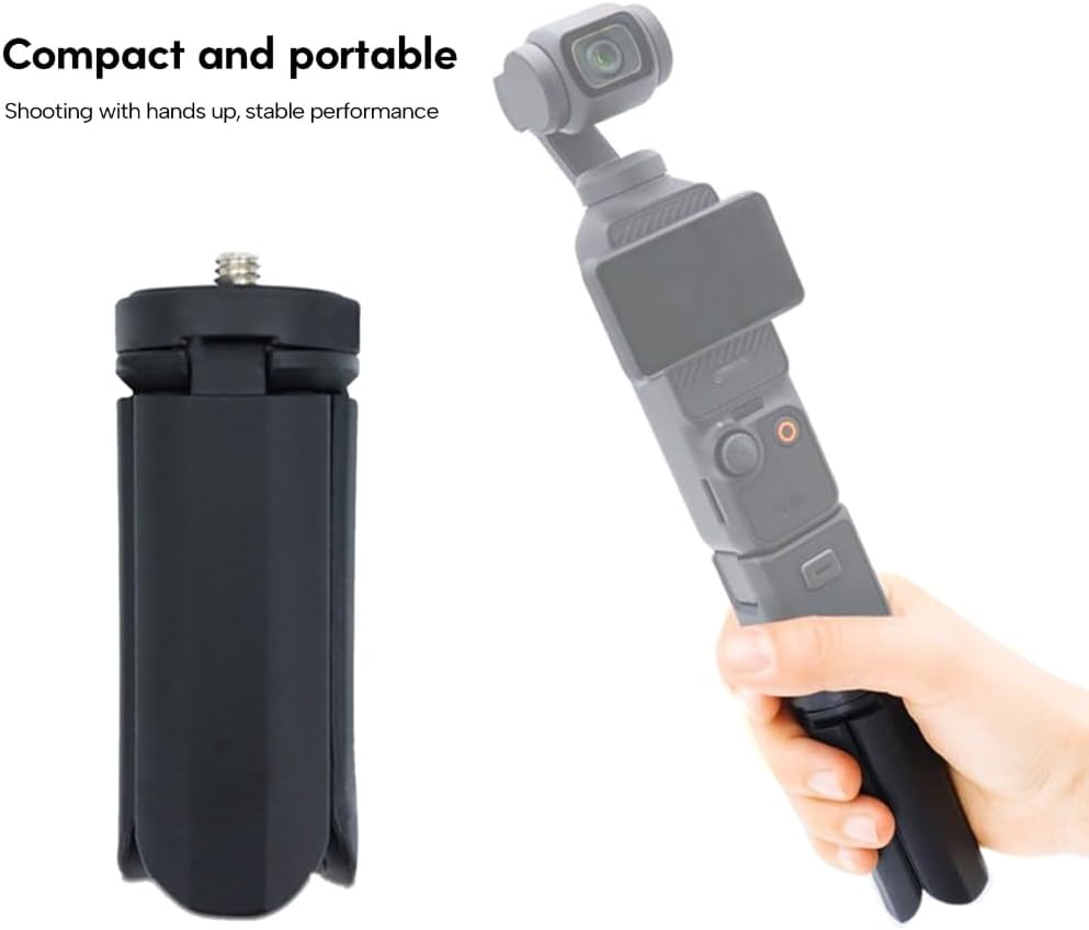 Mini Tripod Desktop Tabletop Stand Tripod for Pocket 3 Gimbal Handle Grip Stabilizer Cameras Bracket Accessories