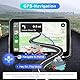 Android Autoradio 1din mit Navi 7 Zoll Bildschirm Android Auto & Wireless CarPlay Auto Radio Touch Display mit Bluetooth FM WiFi GPS SWC USB 2G+32G