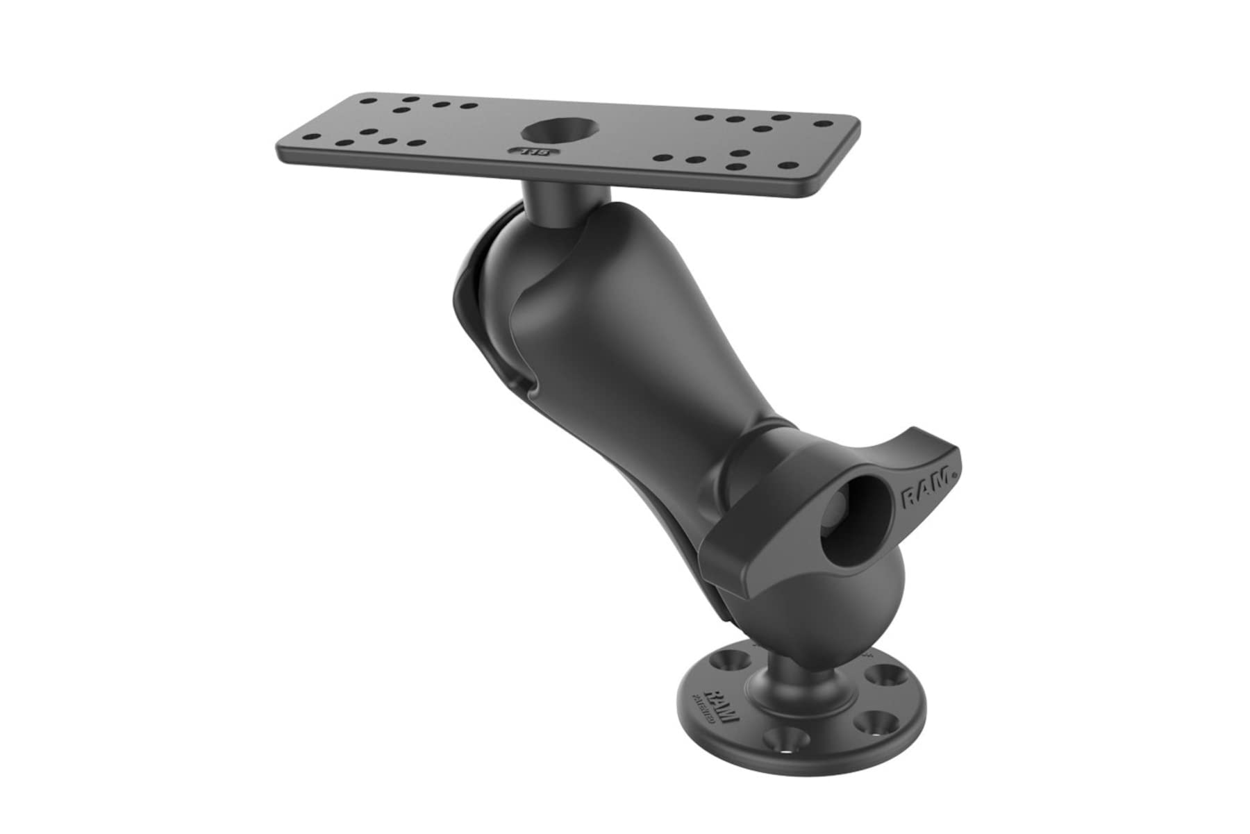 Amazon | ラムマウント(RAM MOUNTS) 魚探マウントセット 標準アーム