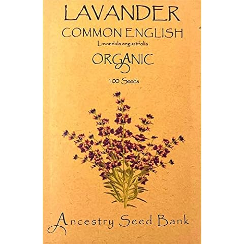 Organic Lavender Seeds from Ancestry Seed Bank Cover