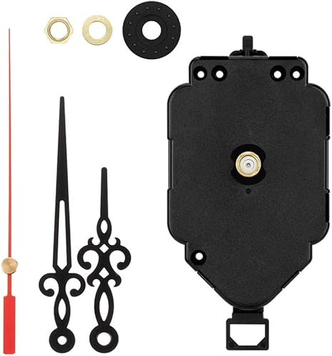 pistro Kit de piezas de reparación de relojería para relojes de hasta 25 pulgadas de grosor