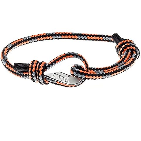 WIND PASSION - Rope Bracelet for Men and Women - Adjustable Nautical Bracelet for Sailors, Surfers and Outdoor Lovers - Waterproof Sailors Knot Bracelet Cover