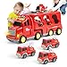 Weinsamkeit Spielzeug Auto ab 2 Jahren Feuerwehrauto Spielzeug für Kleinkinder 7 in 1 Kinder Transporter LKW Spielzeug mit Licht und Musik Weihnachten Geburtstagsgeschenke für Jungen Mädchen 2-5 Jahre Ort mit günstig Kaufen-Weinsamkeit Spielzeug Auto ab 2 Jahren Feuerwehrauto Spielzeug für Kleinkinder 7 in 1 Kinder Transporter LKW Spielzeug mit Licht und Musik Weihnachten Geburtstagsgeschenke für Jungen Mädchen 2-5 Jahre