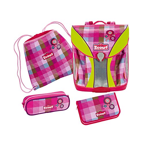 Preisvergleich Produktbild Scout 71400720800 Schulranzen-Set, 41 cm, Rosa