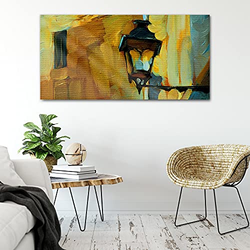 Décoration murale Barcelone acrylique 100x50cm pour grand salon - 4