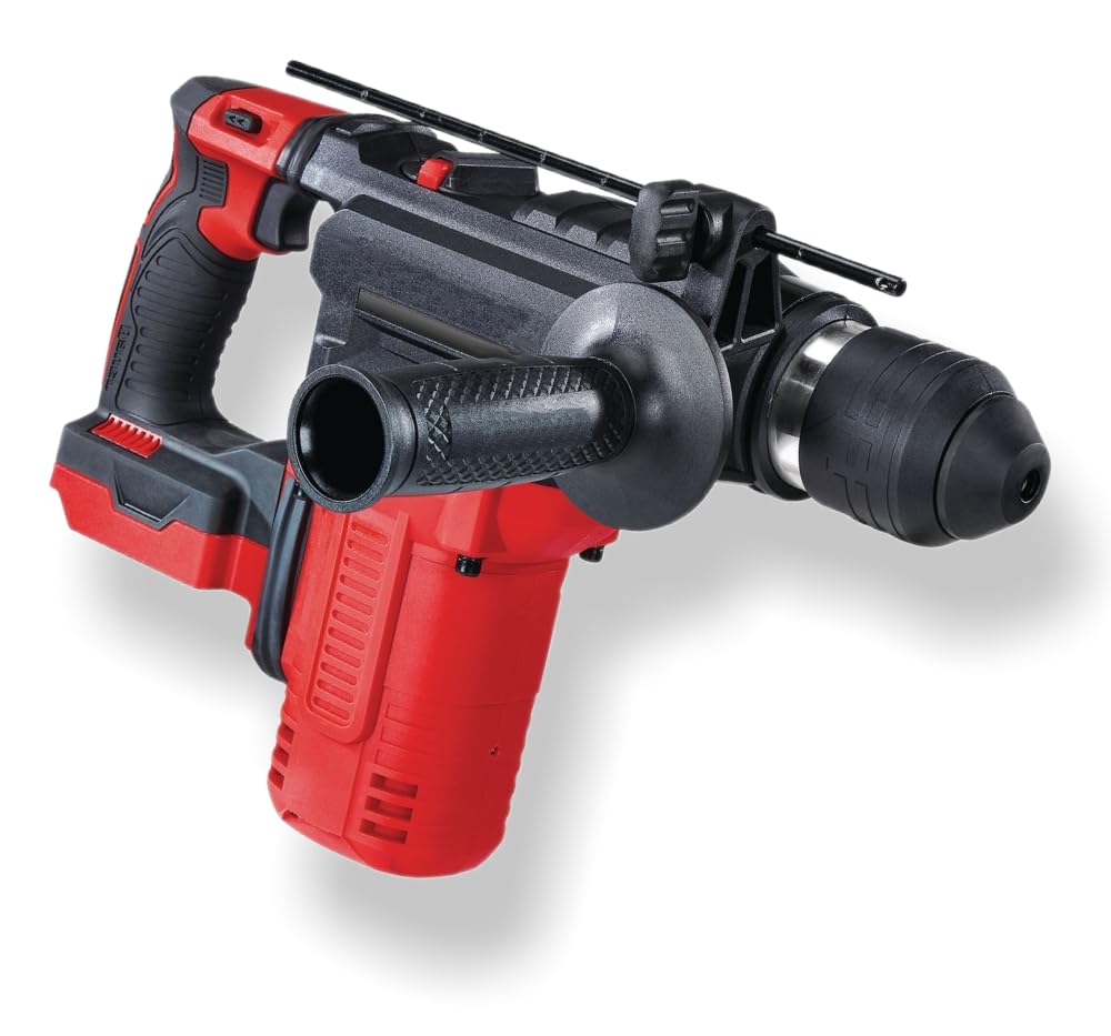 NEW! Fits BAUER 20V Brushless Cordless L-Shape 1-1/8 in. SDS-PLUS Type Rotary Hammer - 2 Mode: Rotary Hammer or Hammer-Only, 4800 BPM, LED Work Light (Tool Only No Battery)