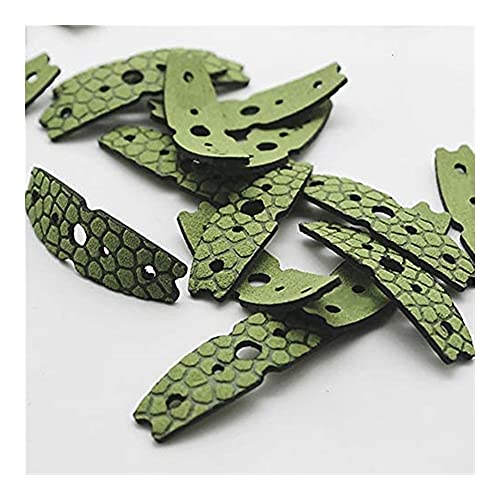 DFWY G20210801 - Bolsa de banda plana de 55 x 15 mm para cazar y cazar, bandas de goma elásticas para catapulta, bandas de repuesto para bricolaje (color: 30 unidades, tamaño: 50 x 15 x 0,8 mm)