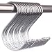 Zicome Set of 15 Powerful Silver S Shape Stainless Steel Hanger Hooks